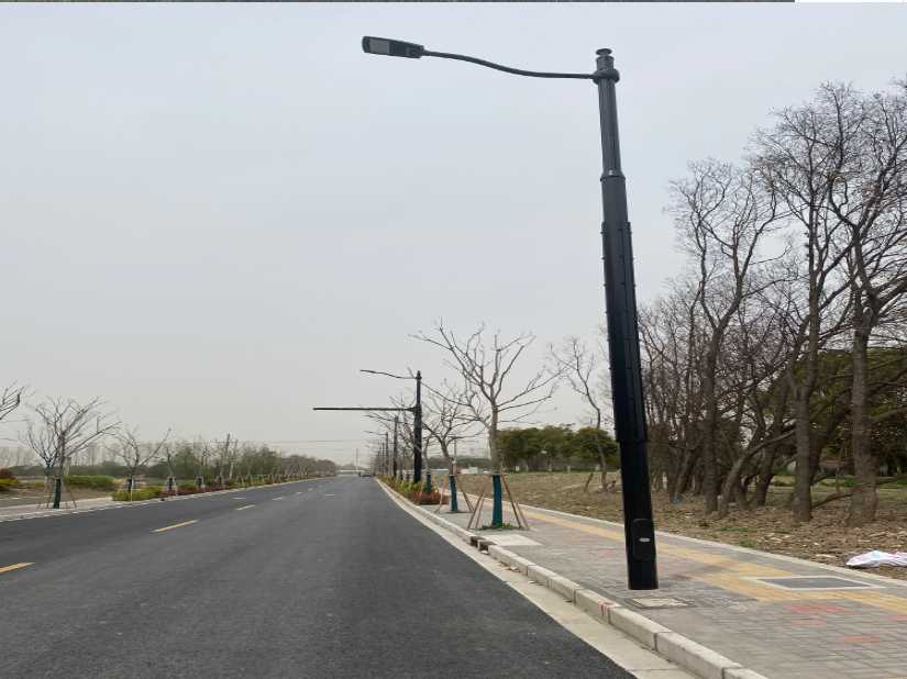 于都县上海综合杆 太阳能路灯工程
